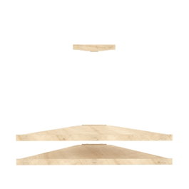 Hanah Home Mensi - Oak Soporte de TV